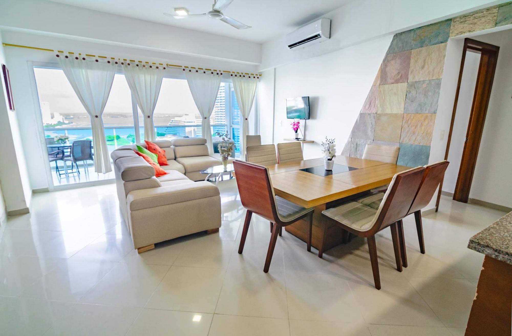 Apartamento Unik Cartagena Edificio Poseidon Екстер'єр фото