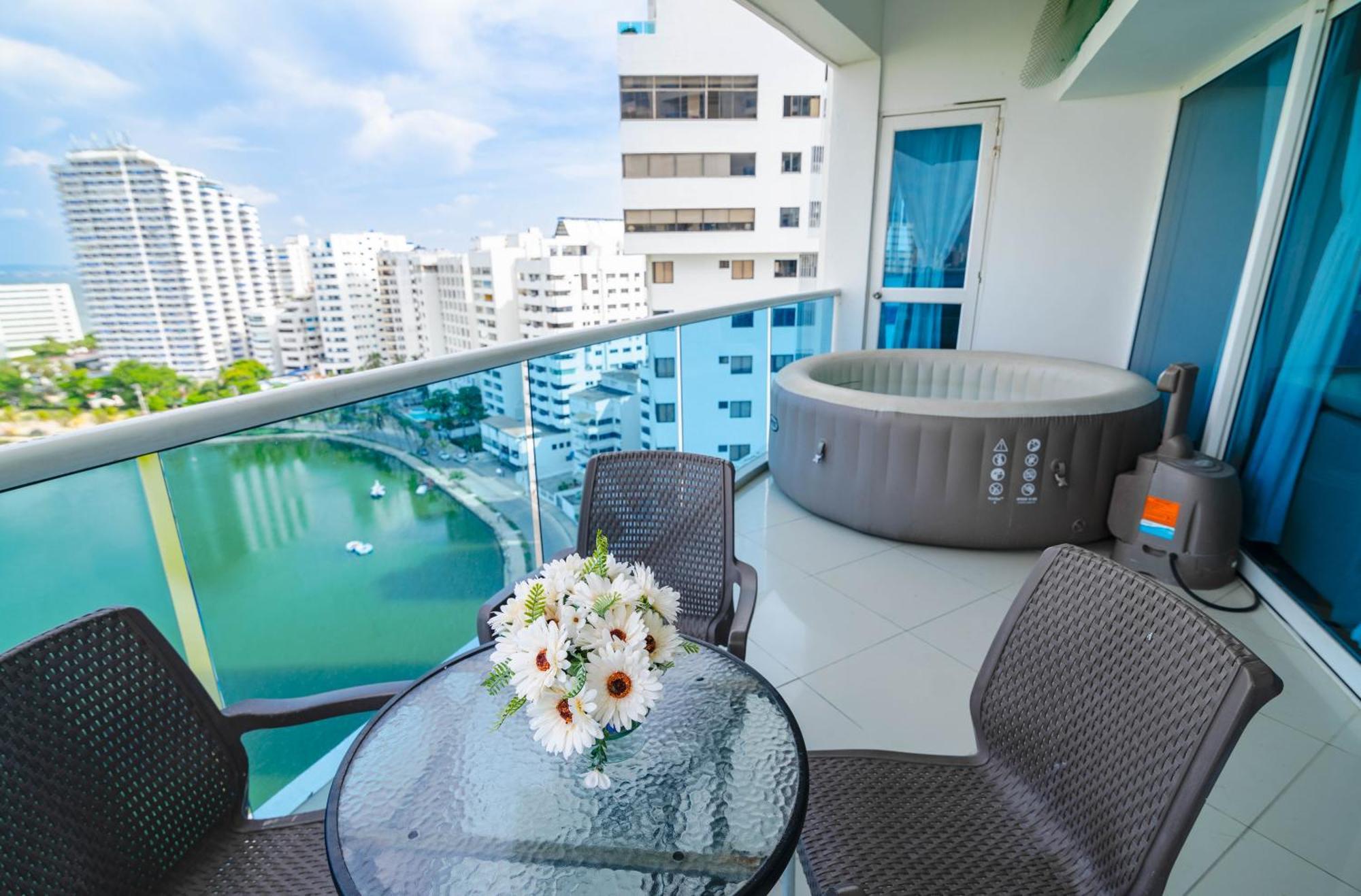 Apartamento Unik Cartagena Edificio Poseidon Екстер'єр фото