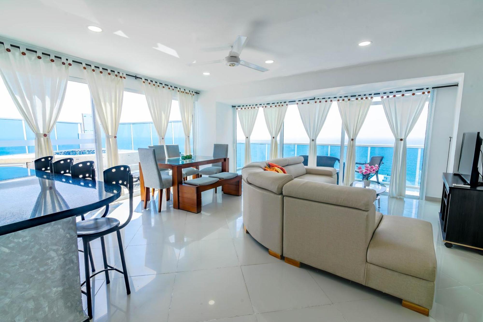 Apartamento Unik Cartagena Edificio Poseidon Екстер'єр фото