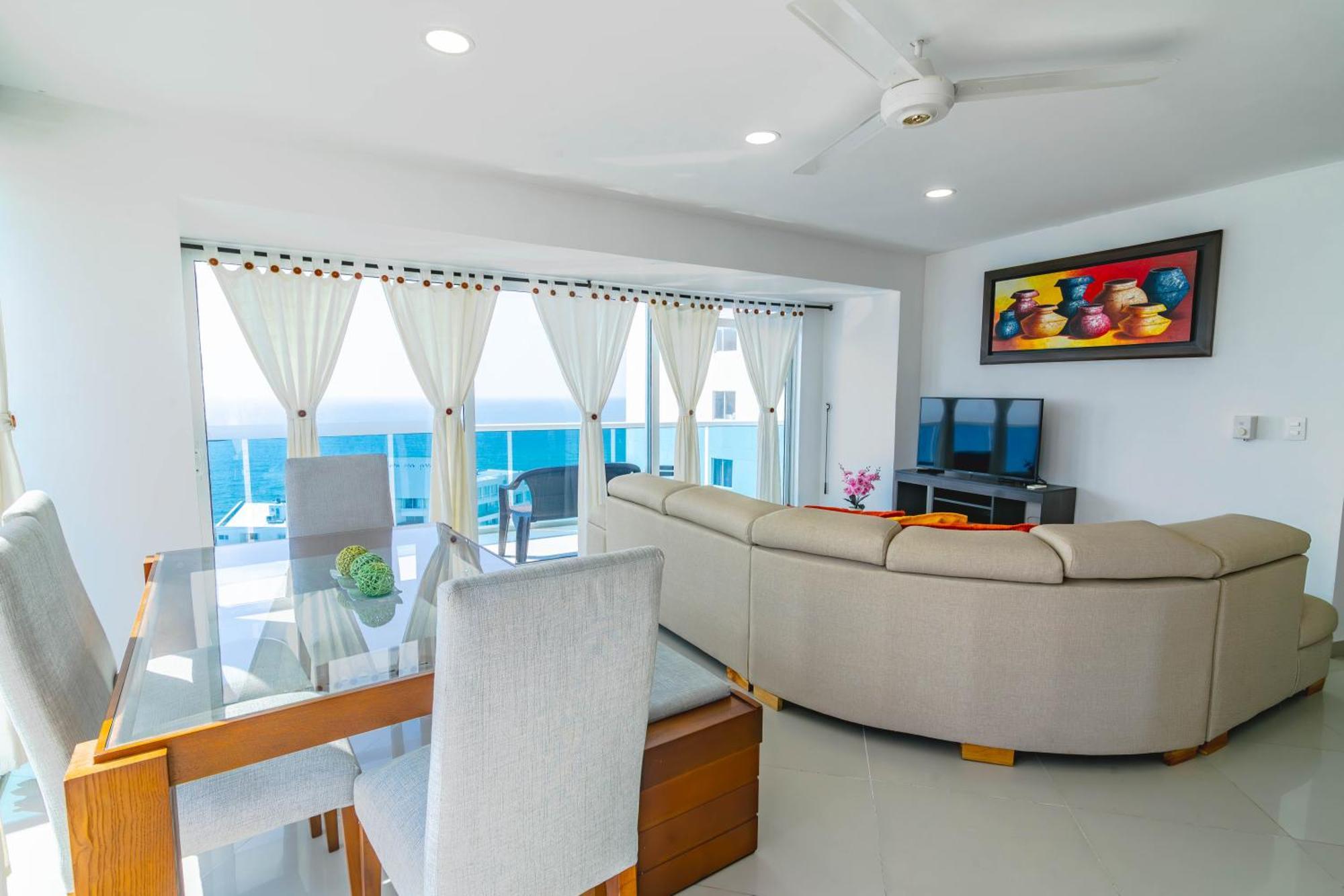 Apartamento Unik Cartagena Edificio Poseidon Екстер'єр фото