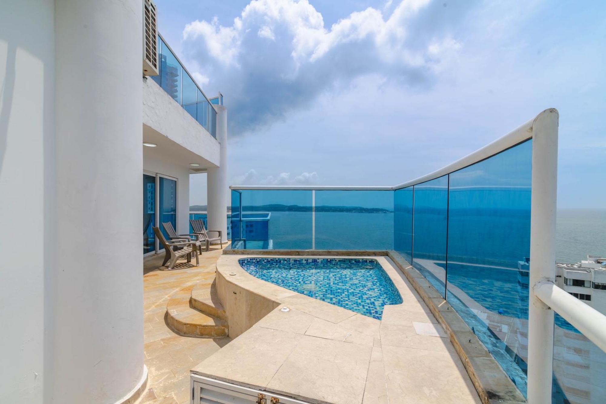 Apartamento Unik Cartagena Edificio Poseidon Екстер'єр фото