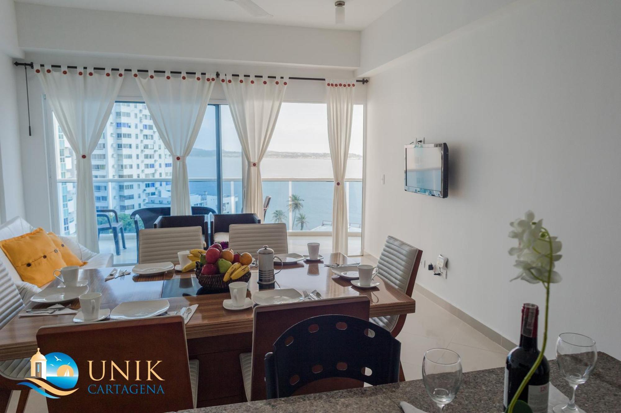 Apartamento Unik Cartagena Edificio Poseidon Екстер'єр фото