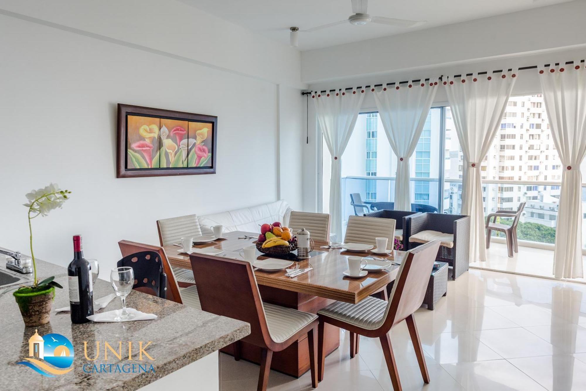 Apartamento Unik Cartagena Edificio Poseidon Екстер'єр фото